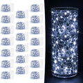 AOZOPE 20 Pack Fairy Lights - Waterproof 7ft LED Mini String Lights for Weddings & Christmas | Cool White