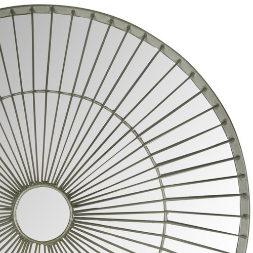 SAFAVIEH Home Collection Gemini Silver Decorative Accent Mirror