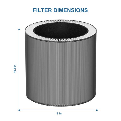 C610 Replacement Filter Z Compatible with Winix C610 Air Cleaner Purifier 1712-0121-00, 3-in-1 True HEPA Filter, 2-Pack