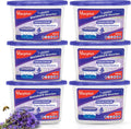 Vacplus Moisture Absorbers - Portable Humidity Control Boxes with Lavender Fragrance | 6 Pack, 10.5 Oz