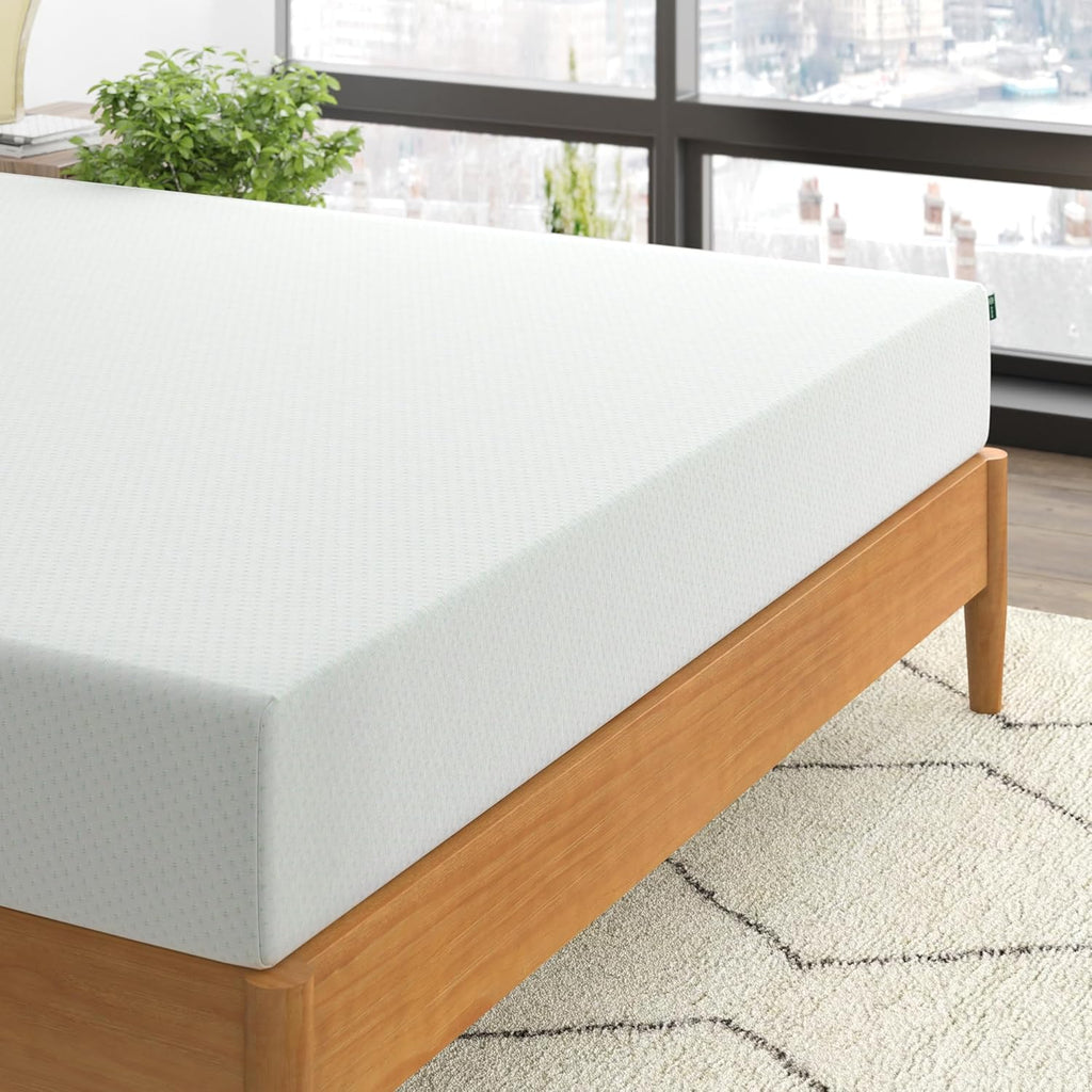 ZINUS Memory Foam Mattress - 8 Inch Green Tea Comfort | Queen Size for Restful Sleep