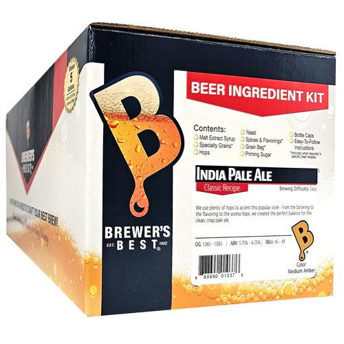 India Pale Ale Homebrew Beer Ingredient Kit Brewers Best