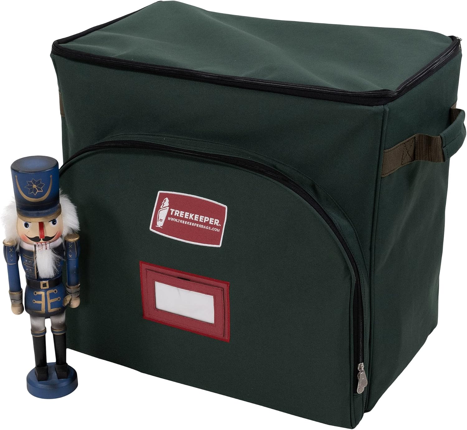 TreeKeeper Nutcracker Storage Box - 18-Inch Collectibles Organizer for Holiday Decor