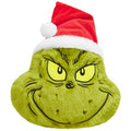 The Grinch 3D Plush Pillow Cushion for Bed, Couch, Throw Pillows Room Decor 21x14 inches, Christmas Home Decor Accessories, Funny Xmas Gifts
