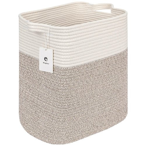 Laughbird Collapsible Laundry for Hamper,Medium Large Storage Bins Fabric Storage Box, Closet Organizer,Hampers Foldable Fabric Storage Basket, Solid Storage Toy Box With Handle, Used to Organize