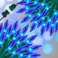 100LIGHTS Blue Extra-Bright Mini String Lights - 5.98m Waterproof Decorative Set for Holiday & Party Decor