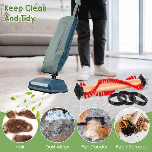 Landhoow XL Vacuum Brush Roller replacement parts with Vacuum Belt Compatible with Oreck XL Parts, Cleaner Belt compatible with 0300604, Upright Replacement Part for House and Office Clean(1 Pack)