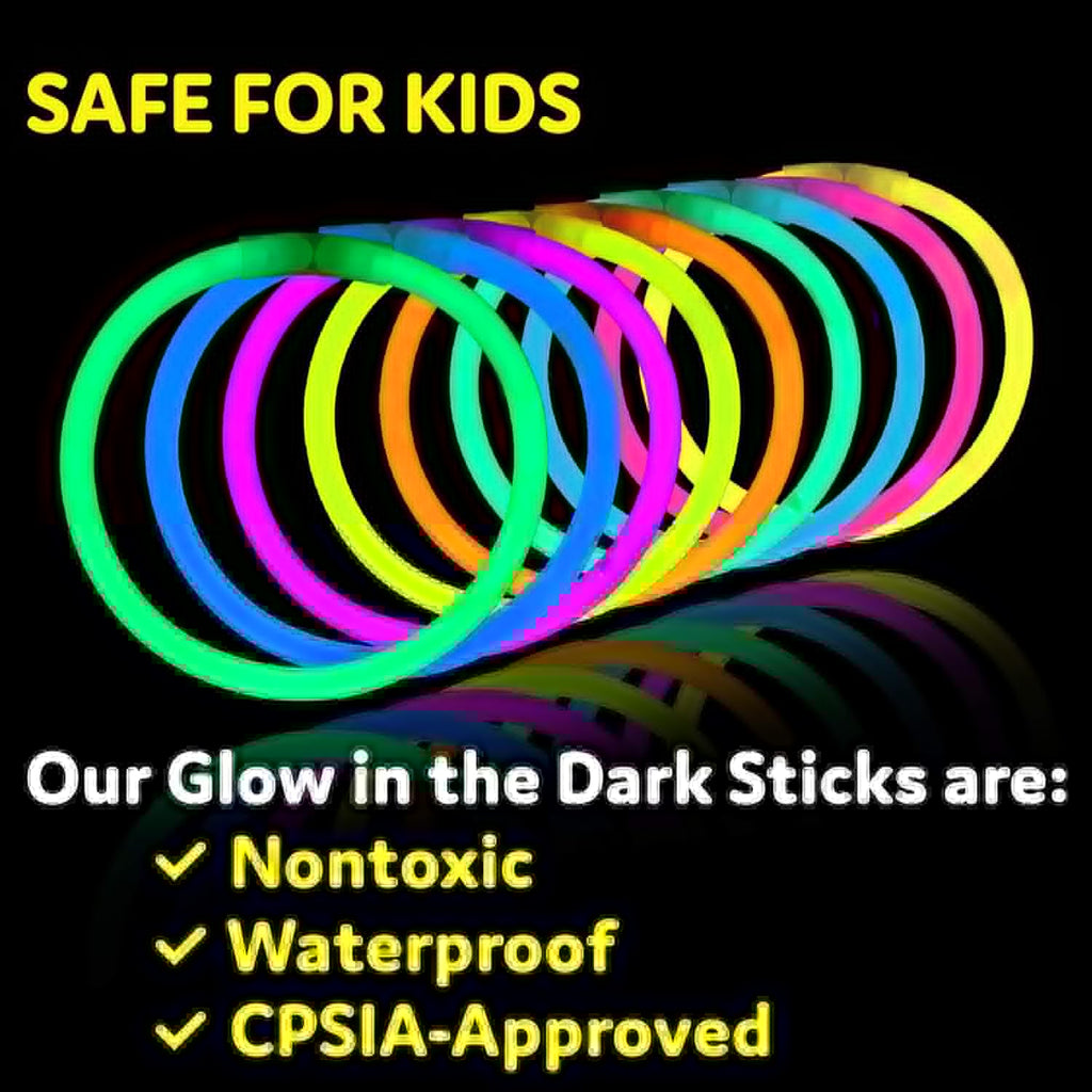 PartySticks Glow Sticks - Vibrant Bulk Party Favors for Unforgettable Celebrations