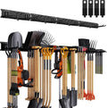 Garage Tool Organizer by [Brand Name] - Wall Mounted, Adjustable 64-Inch Rack | Holds 20 Tools Up to 900lbs