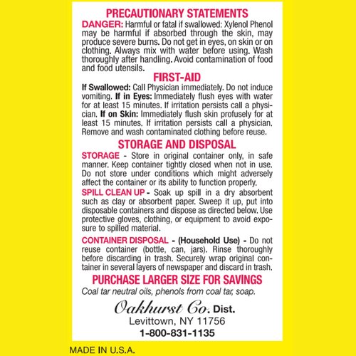 OAKHURST COMPANY Creolin Deodorizing Multi-Purpose Cleanser, 3 Ounces
