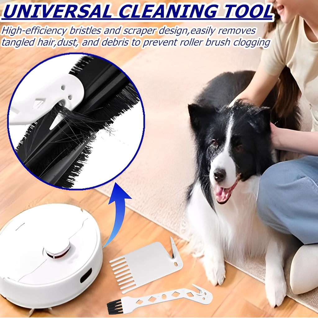 Skiennix Robot Vacuum Brush Kit - 2 Pack Handheld Cleaning Tools for j7, i7, s9, i4, i3, 694 Series