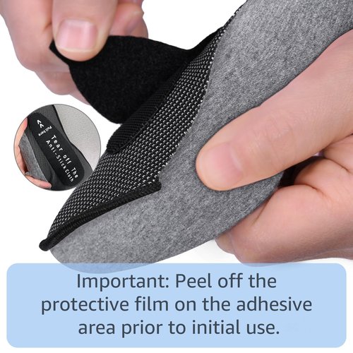 Dujuanus Neck Travel Pillows for Airplanes Memory Foam Neck Comfort Pillow Compact Ergonomic Design Sleeping Essentials for Long Flights Car Rides and Home Use (Grey)