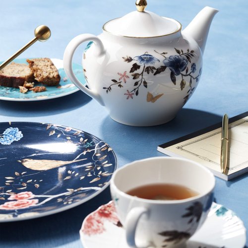 Lenox Sprig & Vine Teapot, 2.00 LB, Multi