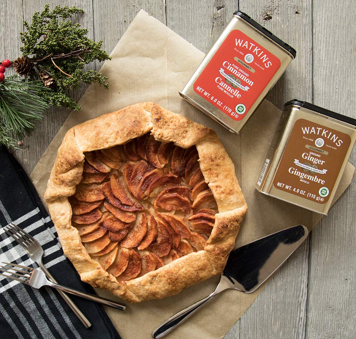 Watkins Gourmet Pure Ground Cinnamon - 6 Oz. Tin for Flavorful Baking & Cooking