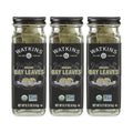 Watkins Gourmet Organic Bay Leaves Spice Jar - 0.17 Ounce, Pack of 3 | Premium Flavor Enhancer