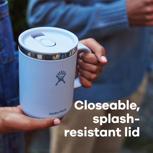 Hydro Flask Coffee Mug – Insulated Stainless Steel, Non Spill, Leak Proof Travel Mug 12 Oz Trillium Pink