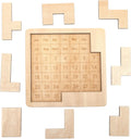 Skiennix Daily Calendar Puzzle - Challenging Wooden Puzzle for Adults | Perfect Easter & Christmas Gift