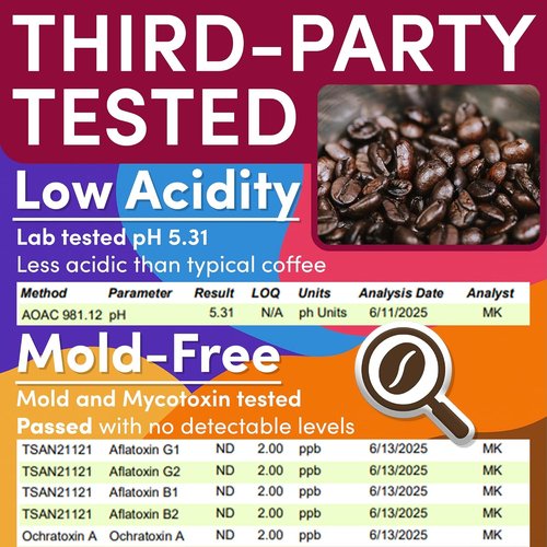 Coffee Packets Sampler - Gourmet Variety Pack of Low Acid Ground Coffee | Medium Dark & Flavored Roasts, 2oz Bags