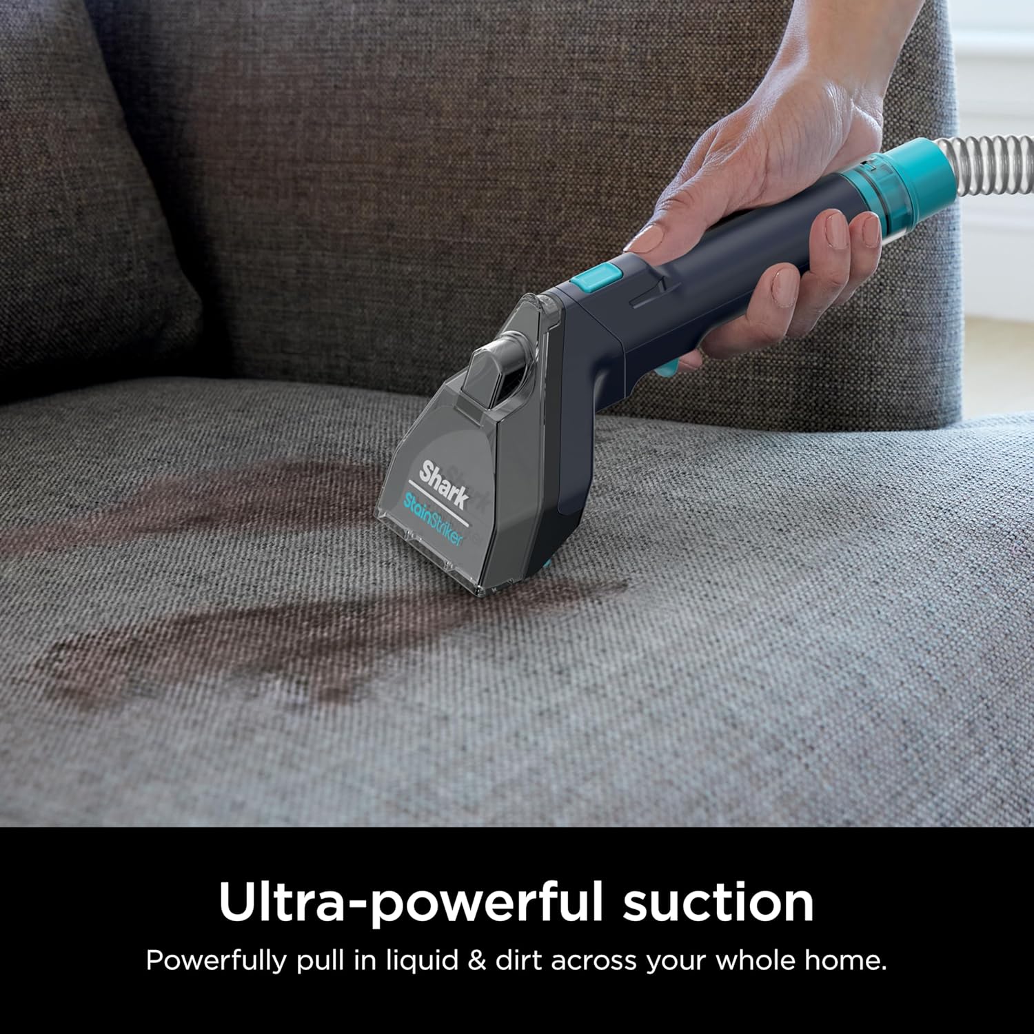 Shark StainStriker Portable Carpet Cleaner - XL Self-Cleaning Tool & Stain Remover | Perfect for Car Interiors