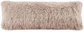 SAFAVIEH Pillow Collection Shag Modish 20" Throw, Metallic Bronze