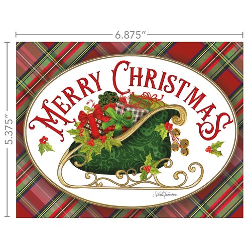 Lang, Christmas Sleigh Boxed Christmas Cards