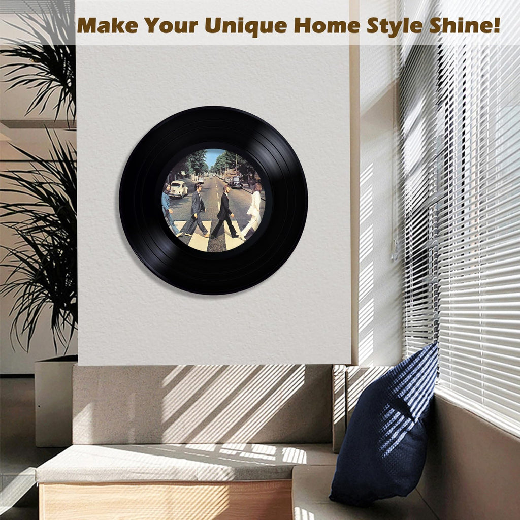Cociat Acrylic Vinyl Record Display Frame Rack for Wall, Album Cover Holder Shelf Wall Mounted
