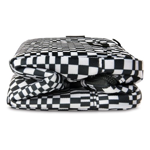 PackIt Freezable Snack Box, Checked Out, Built with EcoFreeze Technology, Collapsible, Reusable, Zip Closure with Buckle Handle, Designed For Work Snacks, Fresh Snacks On the Go, Adults, and All Ages