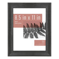MCS Studio Gallery Classic 8.5x11 Picture Frame Black Woodgrain, Vertical & Horizontal Wall Hanging Large Picture Frame for Photos, Posters & Art Prints (1-Pack)
