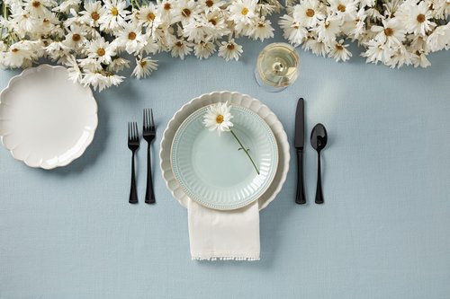 Lenox 893677 Portola Black 20-Piece Flatware Set