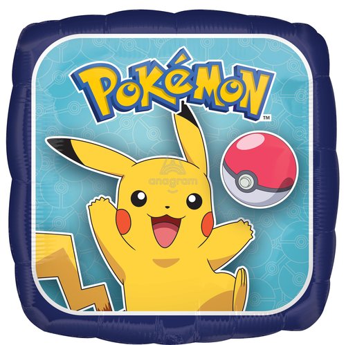 Anagram Pokémon Foil Balloon Bouquet 5 Piece Set – Perfect for Kids’ Birthdays and Themed Parties