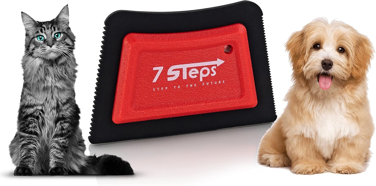 Skiennix Mini Pet Hair Lint Fur Remover - Effortless Dog & Cat Hair Cleaning for Cars & Furniture