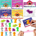 Soulchen 20 Pack Dog Valentines Day Card Gifts for Kids Classroom Puppy Valentines Cards with Squeeze Dog Toys Classroom Squeeze Exchange Gift for School Boys Girls Goody Bag Prize Rewards Favors