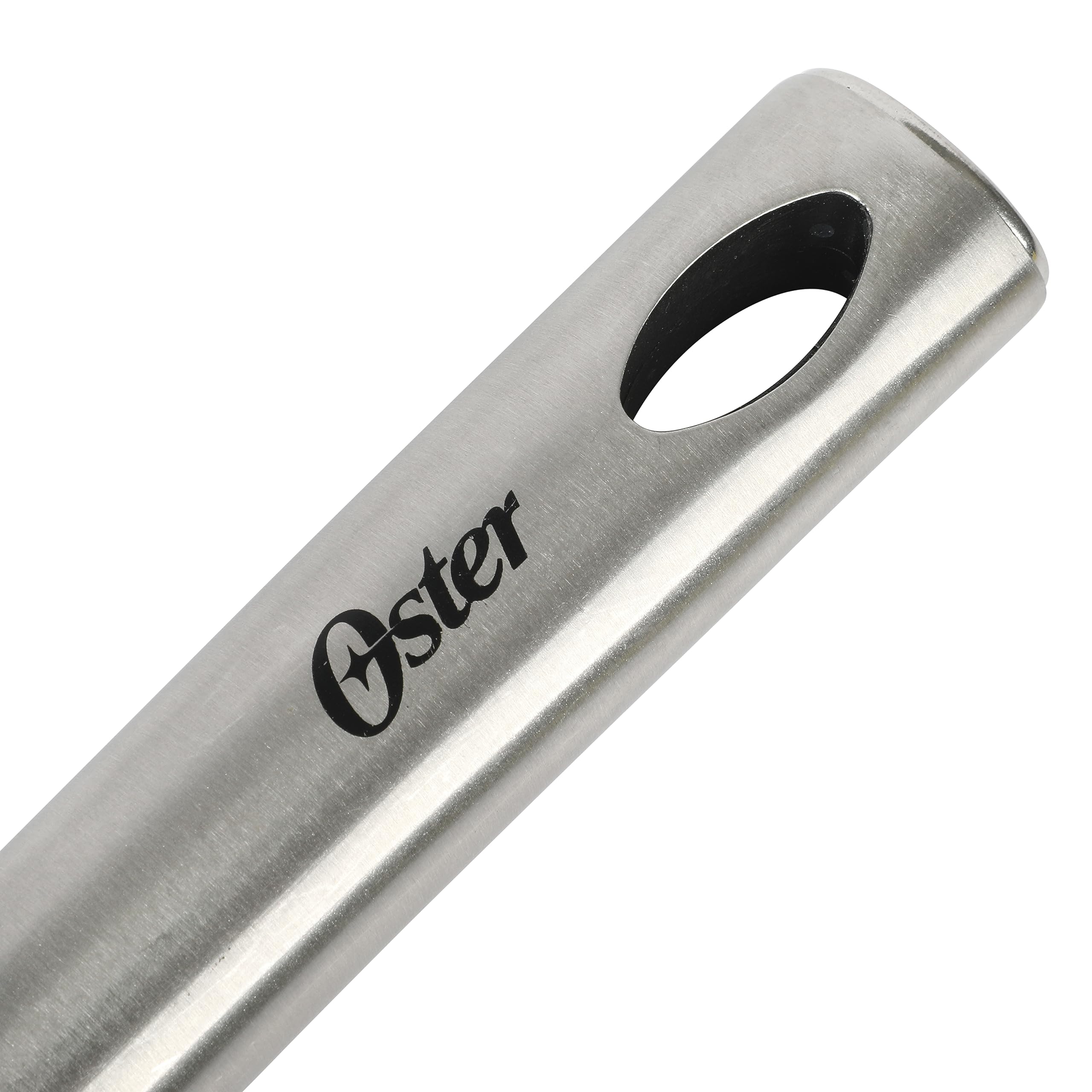 Oster Baldwyn 13" Nylon Turner Spatula - Black w/Stainless Steel Handle