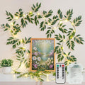 Suddus Willow Vine Fairy Lights - 12ft Battery Operated 40 LED String Lights with Remote | Warm White Decor for Bedroom, Garden, Party, Wedding