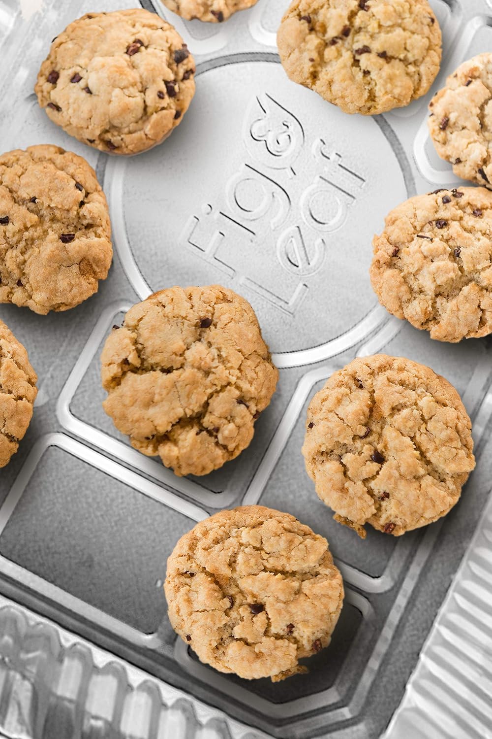 Skiennix Disposable Aluminum Foil Baking Sheets - Heavy Duty Nonstick Cookie Trays | 12.8” x 8.9” (25 Pack)