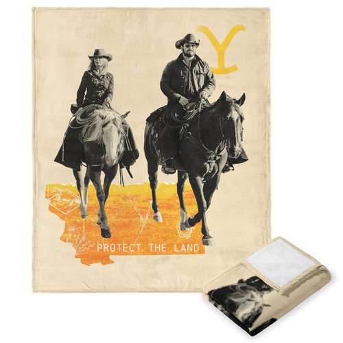 Northwest Yellowstone Silk Touch Throw Blanket, 50" x 60", Horseback
