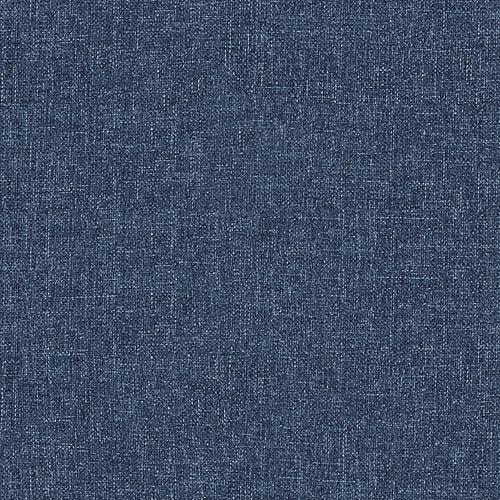 Furinno Roanne Upholstered Headboard, Twin, Denim