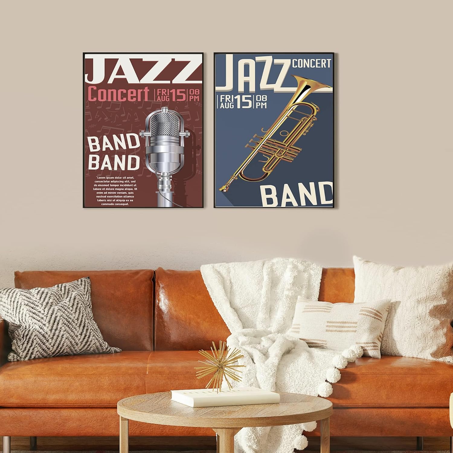 Upsimples 18x24 Picture Frame - Scratch-Proof Black Poster Frames, 3 Pack for Horizontal/Vertical Display