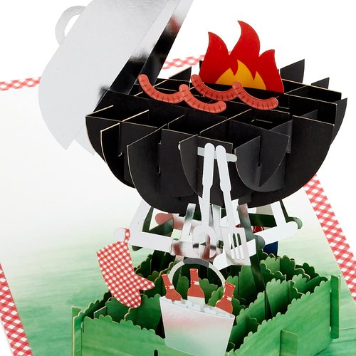 Hallmark Signature Paper Wonder Pop Up Fathers Day Card for Dad (Grill)