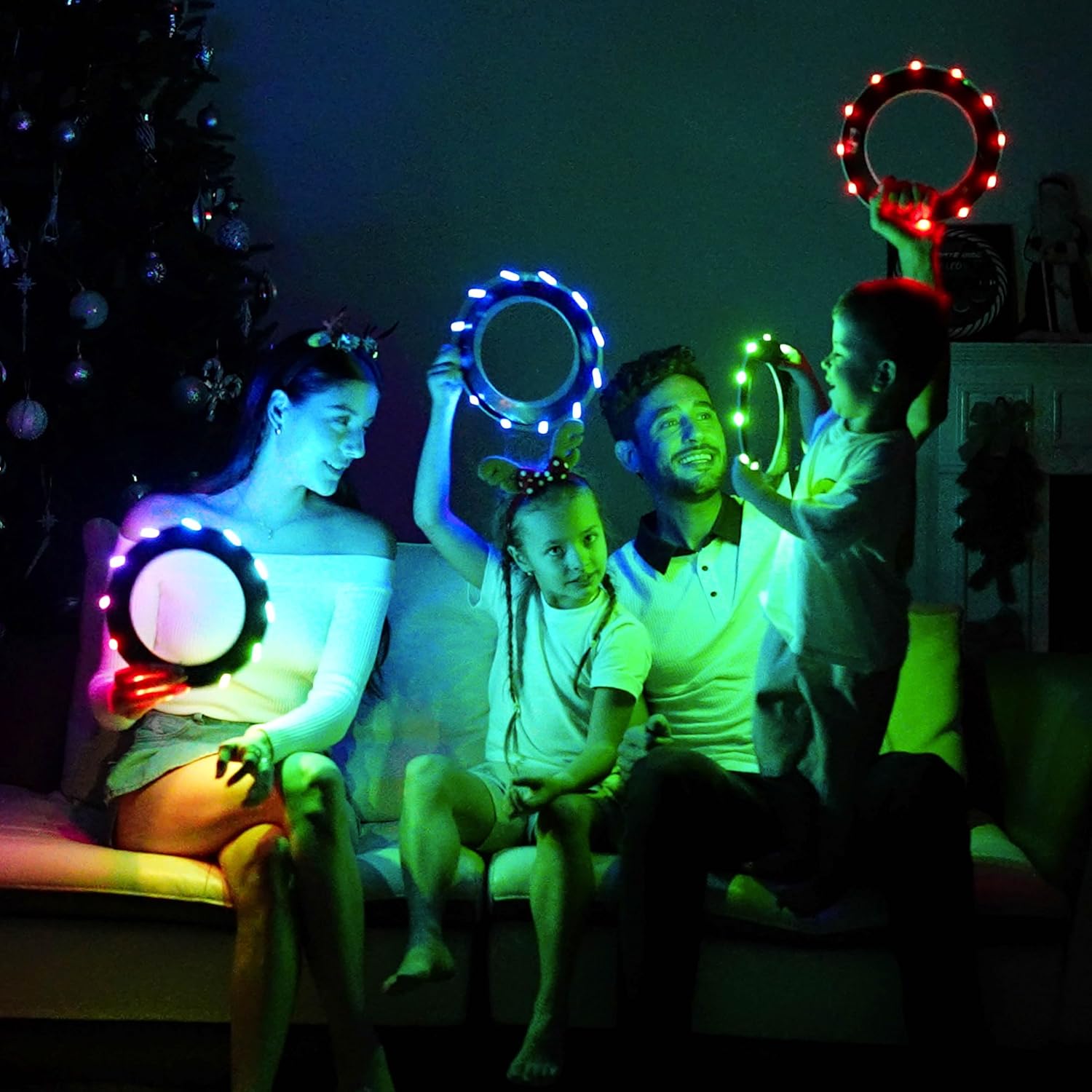 TOSY Flying Ring - Super Bright RGB LED Toy with Lost Mode | Waterproof Fun for Kids & Teens