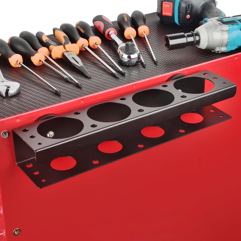 ULIBERMAGNET Magnetic Spray Can Holder - Heavy Duty Tool Organizer Rack for Garage | Wall Mount Metal Design