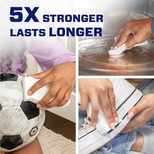 Mr. Clean Magic Eraser Sponge - All-Purpose Cleaning Pads for Kitchen & Bathroom | Extra Durable, 4ct