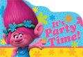 Postcard Invitations | Trolls Collection | Party Accessory,Blue and Yellow 8 Ct.