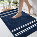 Arenarug Bathroom Rugs - Extra Soft Chenille Bath Mat | Non-Slip, Machine Washable - 17x24 Blue