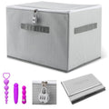 Lockable Adult Toy Bag Storage Organizer Bins,15 x 10 x 10 Inches Toy Storage Organizer Casewith Zipper Lid for Women and Men