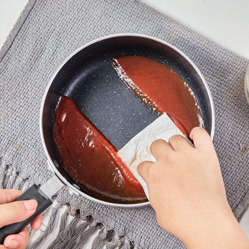 RATWIA Nonstick Saucepan Set - 3-Pieces Pot Set 1 Quart & 2 Quart & 3 Quart,Ultra Non Stick Sauce Pan Small Pot with Glass Lid,Great for Home Kitchen Restaurant,Black
