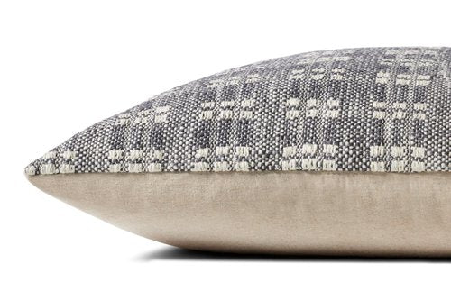 Loloi Magnolia Home by Joanna Gaines Bryn Collection PMH0062 Navy 22'' x 22'' Cover Only Pillow
