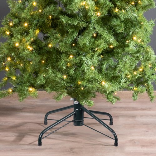 JSungo Folding Christmas Tree Stand, 16.3inch Replacement Christmas Tree Base for 4-6 Feet Artificial Tree, Metal Xmas Tree Holder Fits 0.5 - 1.37 Inch Tree Pole, DarkGreen