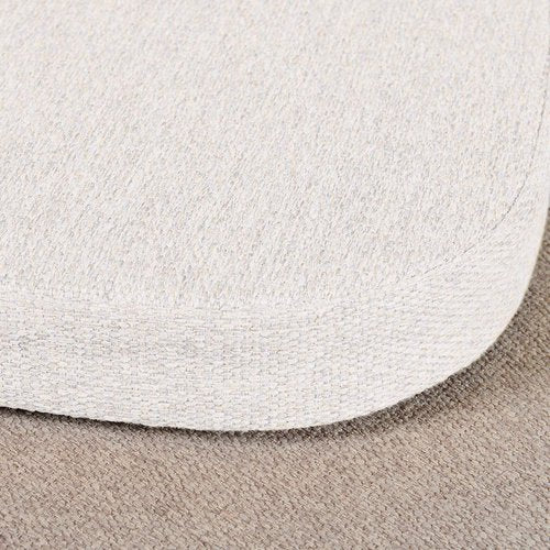 Shinnwa Kitchen Chair Cushions Set of 4, Dining Room Chairs Cushions with Ties, Indoor Seat Pads, 4 Pack, 15 x 15.5 inches, Off White