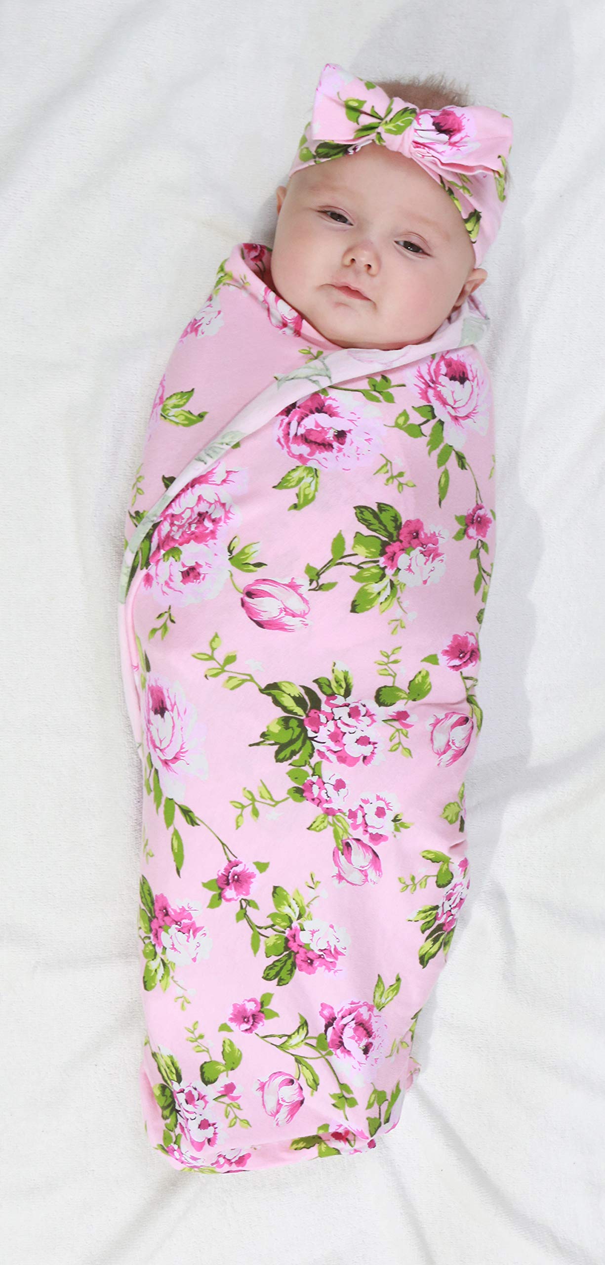 Miracle Baby Maternity Robe and Baby Swaddle Blanket, Matching Robe and Swaddle Set Mom And Baby, Hospital Labor and Delivery Gown